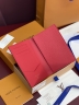 Обложка для паспорта Louis Vuitton red