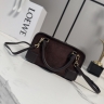 Сумка Loewe Amazona mini замша коричневая