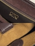 Сумка Loewe Amazona mini замша коричневая