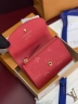 Кошелек Louis Vuitton Rosalie red