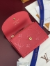 Кошелек Louis Vuitton Rosalie red