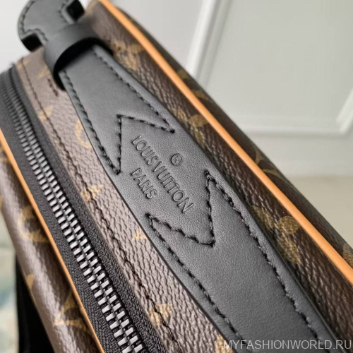 Сумка Louis Vuitton Monogram Macassar S Lock Messenger