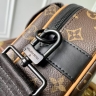 Сумка Louis Vuitton Monogram Macassar S Lock Messenger