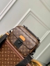 Сумка Louis Vuitton Monogram Macassar S Lock Messenger