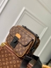 Сумка Louis Vuitton Monogram Macassar S Lock Messenger