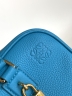 Сумка Loewe Amazona 23 голубая
