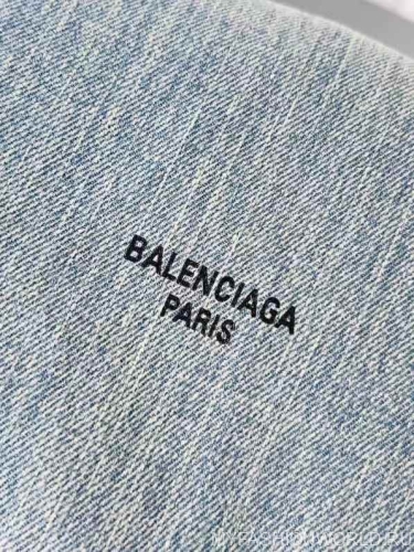 Сумка Balenciaga Crush Medium Tote Bag Denim 