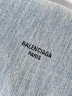 Сумка Balenciaga Crush Medium Tote Bag Denim 