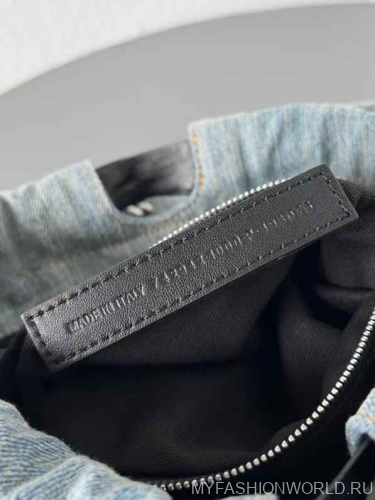 Сумка Balenciaga Crush Medium Tote Bag Denim 