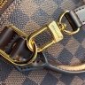 Сумка Louis Vuitton Alma Damier Ebene canvas small