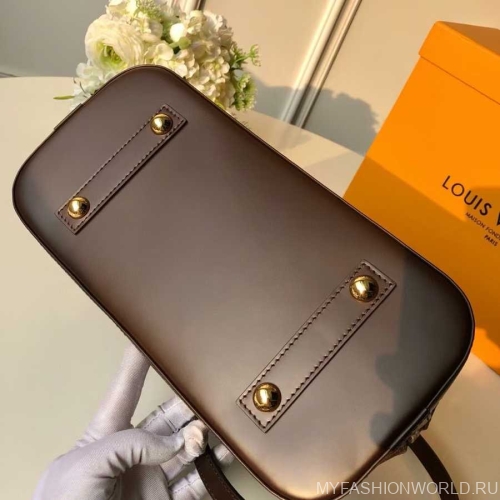 Сумка Louis Vuitton Alma Damier Ebene canvas small