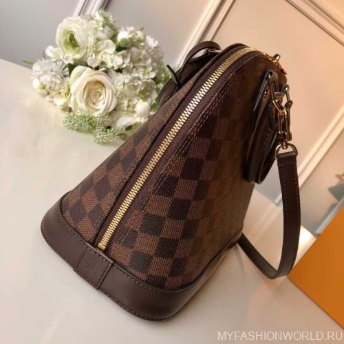 Сумка Louis Vuitton Alma Damier Ebene canvas medium