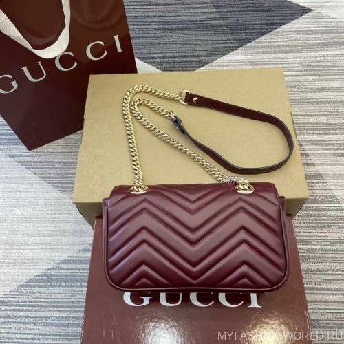 Мини-сумка на плечо GG Marmont