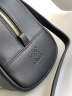 Сумка Loewe Amazona 23 черная с узором