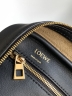 Сумка Loewe Amazona 23 черная с узором