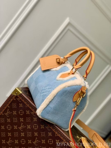 Сумка Louis Vuitton Speedy с плечевым ремнём
