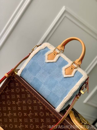 Сумка Louis Vuitton Speedy с плечевым ремнём