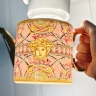 Кофейный сервиз Versace 15 предметов розовый
