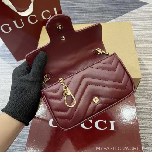 Миниатюрная сумка GG Marmont