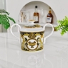 Кофейный сервиз Versace 15 предметов желтый