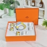 Набор чашек и блюдец 6 шт Hermes