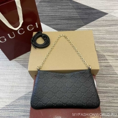 Маленькая сумка через плечо GG Emblem