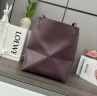 Сумка Loewe Puzzle Fold бордо