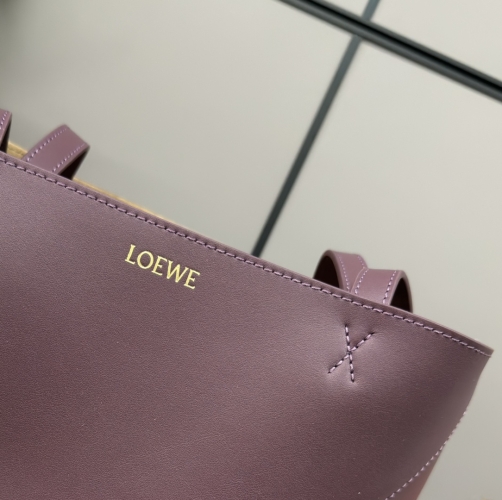 Сумка Loewe Puzzle Fold бордо