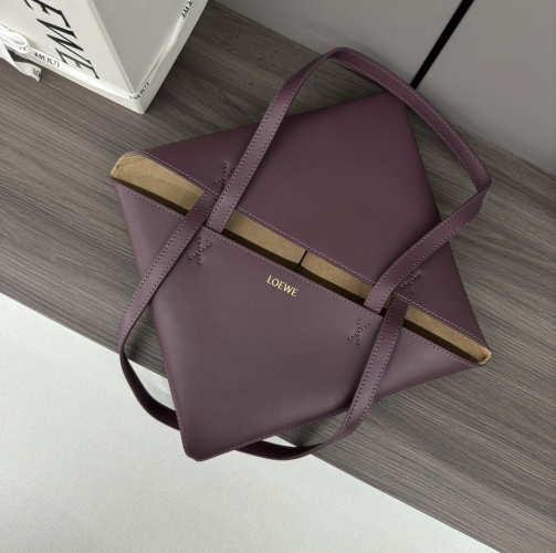 Сумка Loewe Puzzle Fold бордо