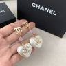 Серьги Chanel Double C