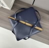 Сумка Loewe Puzzle Fold темно-синяя
