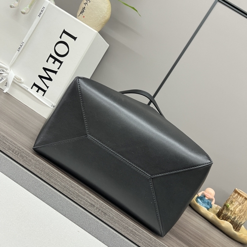 Сумка Loewe Puzzle Fold черная