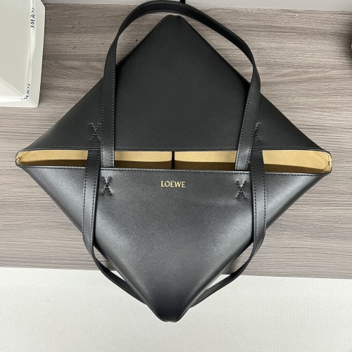 Сумка Loewe Puzzle Fold черная