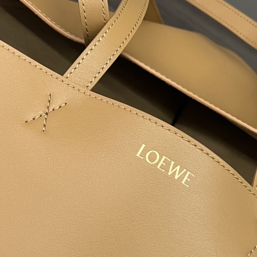 Сумка Loewe Puzzle Fold желтая