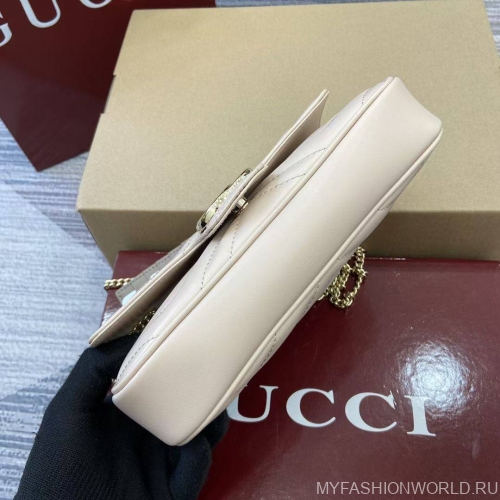 Сумка Gucci Marmont mini с футляром для карточек