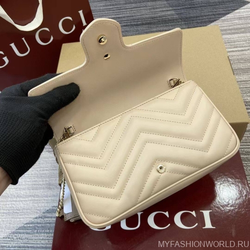 Сумка Gucci Marmont mini с футляром для карточек