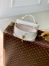Сумка Louis Vuitton Ostrich White Pearl