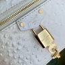 Сумка Louis Vuitton Ostrich White Pearl