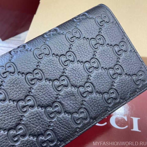 Супермини-сумка через плечо GG Emblem