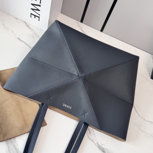 Сумка Loewe Puzzle Fold черная