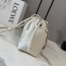 Сумка Loewe Puzzle Flamenco purse white