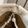 Сумка Loewe Puzzle Flamenco purse white