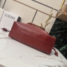 Сумка Loewe Puzzle Flamenco purse bordo