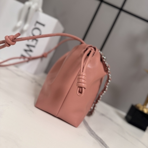 Сумка Loewe Puzzle Flamenco purse pink