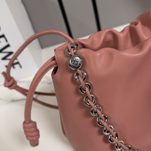 Сумка Loewe Puzzle Flamenco purse pink