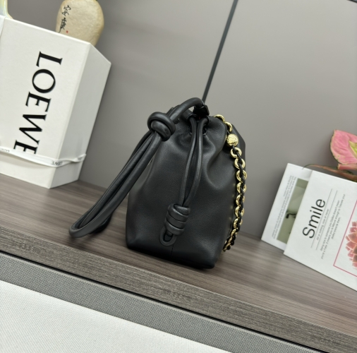 Сумка Loewe Puzzle Flamenco purse черная