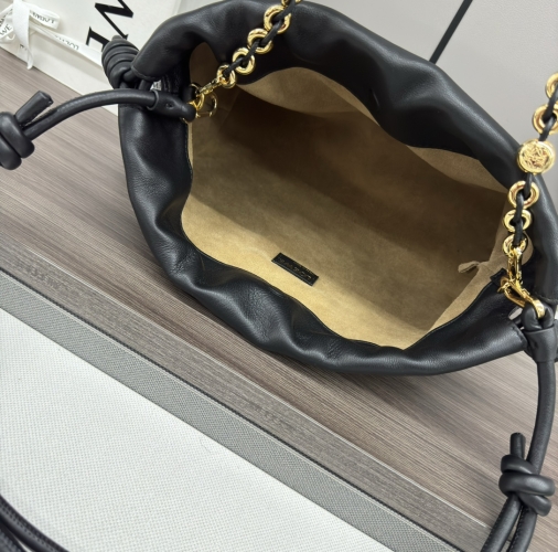 Сумка Loewe Puzzle Flamenco purse черная