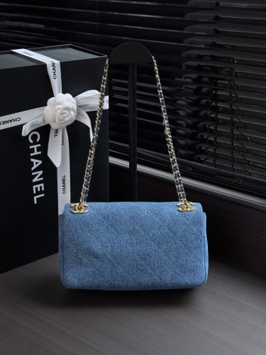 Сумка Chanel Denim Flap Bag 26