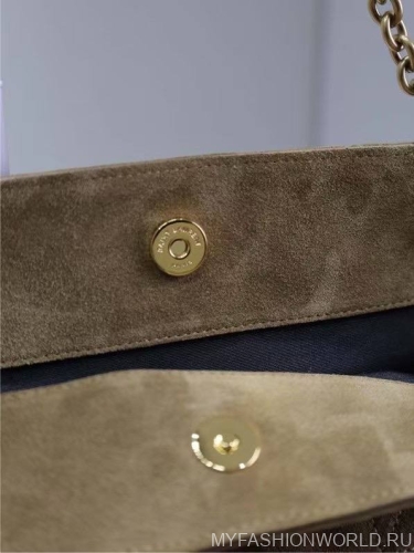 Сумка Saint Laurent Large POCHON замша