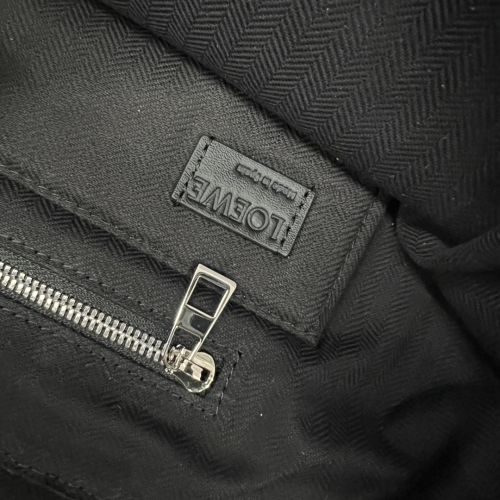 Рюкзак Loewe Goya зеленый беж